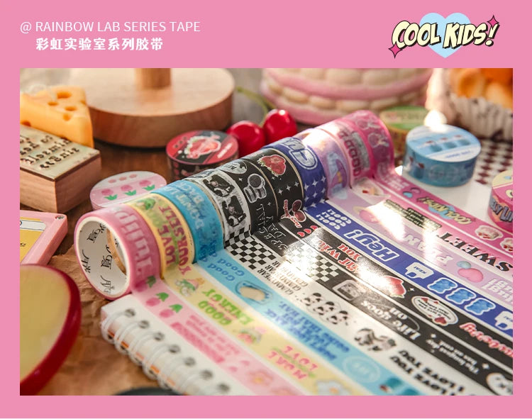 Words Washi Tape Korean Stationery