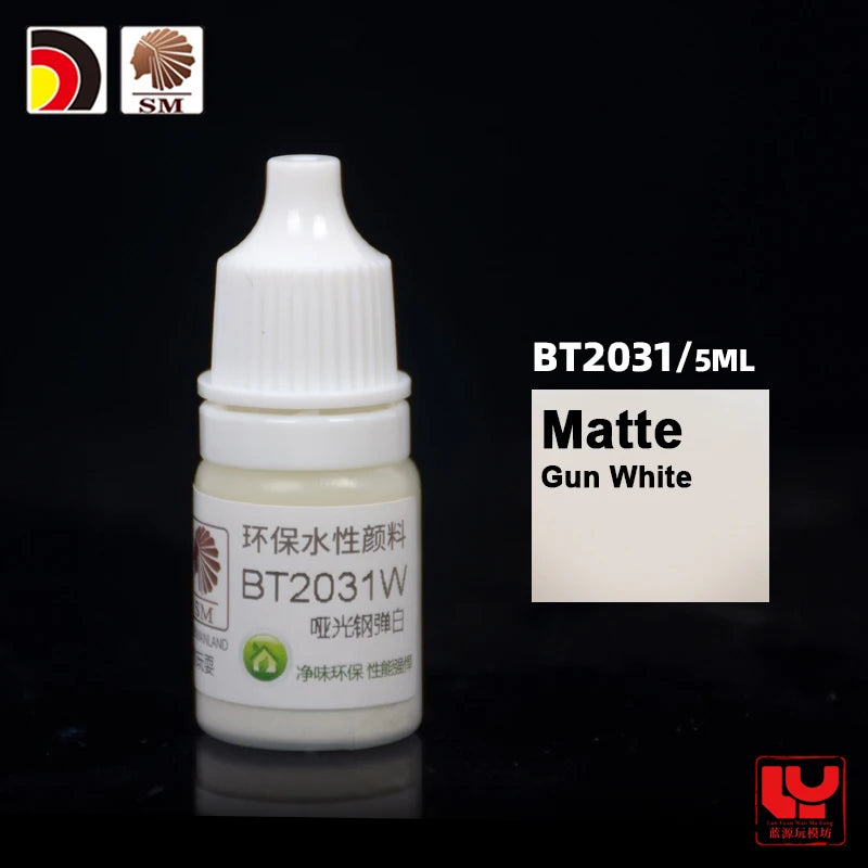 18-Color SM Water-Based Paint Matte Series