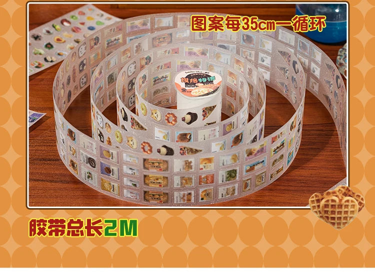 5cm * 200cm/roll Japanese cuisine series tape