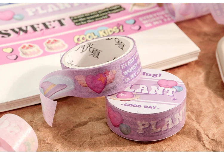 Words Washi Tape Korean Stationery
