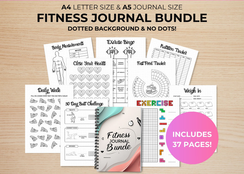 Fitness Journal Bundle