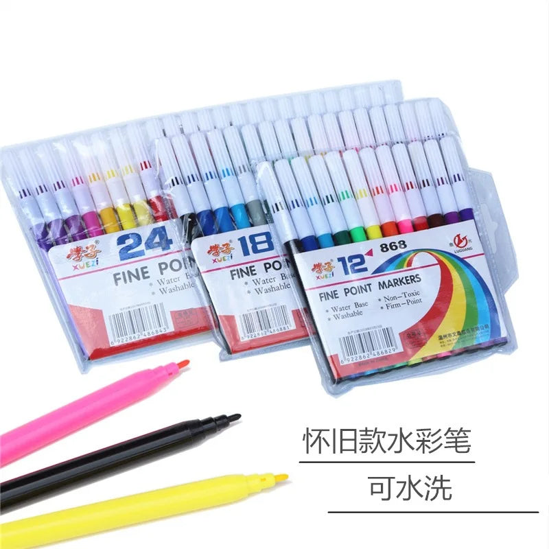 12/18/24 Colored Water Color Drawing Pen