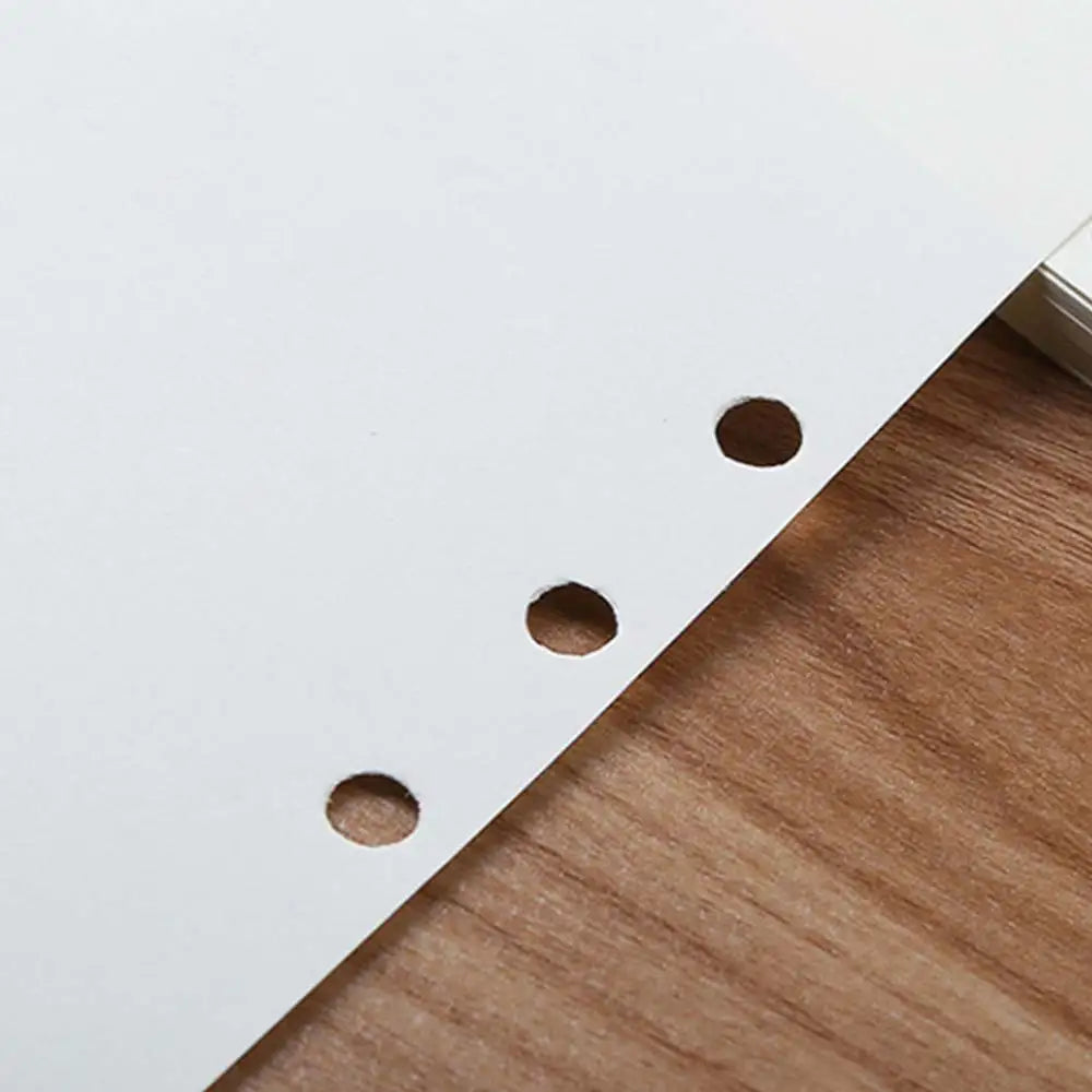 45 sheets/90pages ring notebook Insert Refills 6 Holes