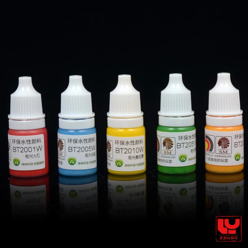 18-Color SM Water-Based Paint Matte Series