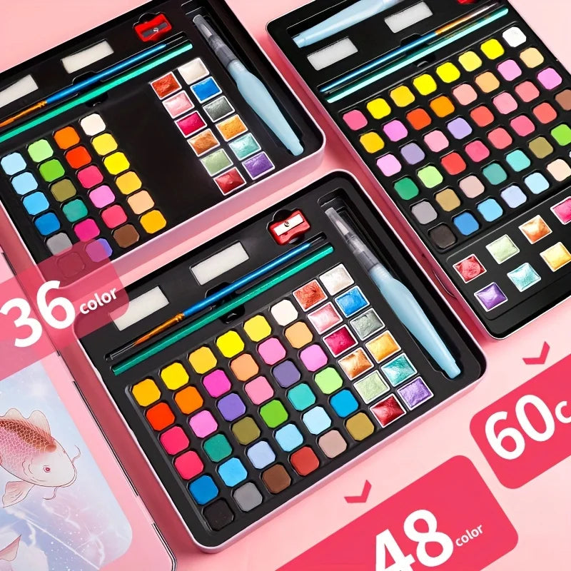 Watercolor Painting Set Portable