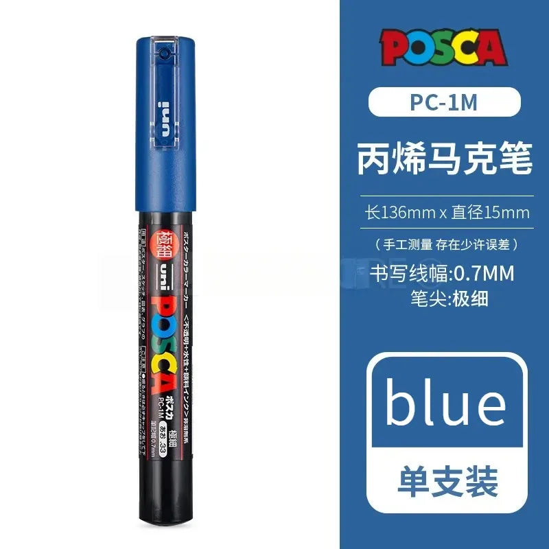 Uni Poscas Markers Single Packaged