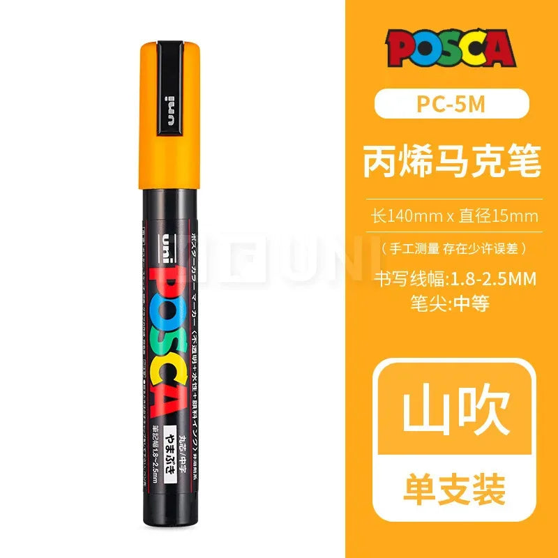 Uni Poscas Markers Single Packaged