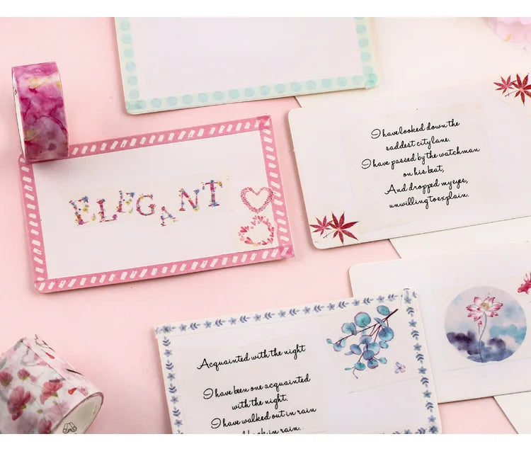 Washi Tapes Kawaii Material