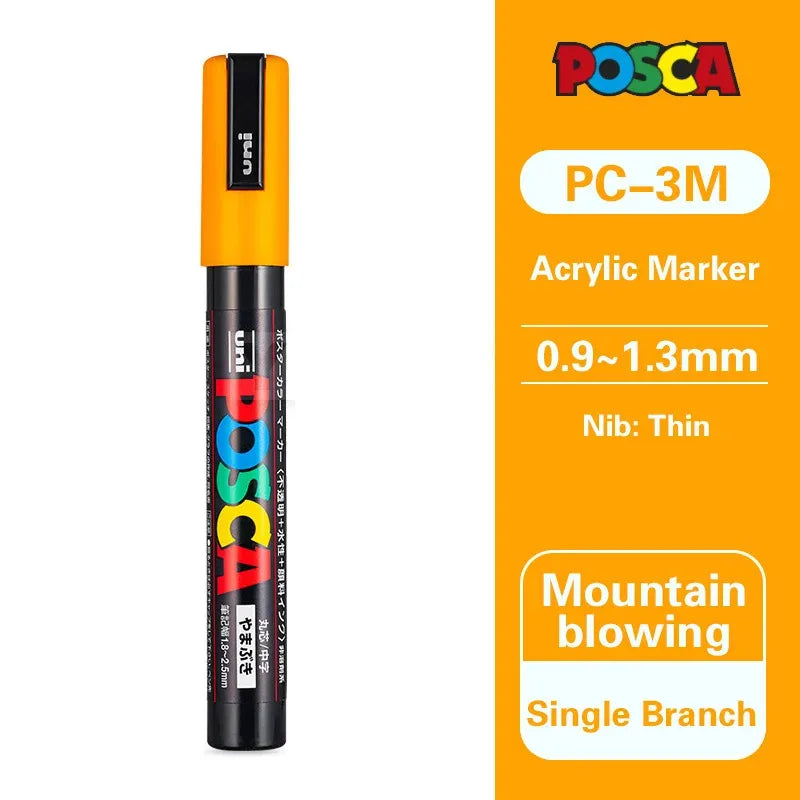 Uni Poscas Markers Single Packaged
