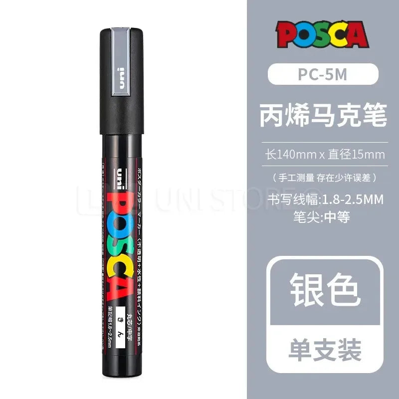 Uni Poscas Markers Single Packaged