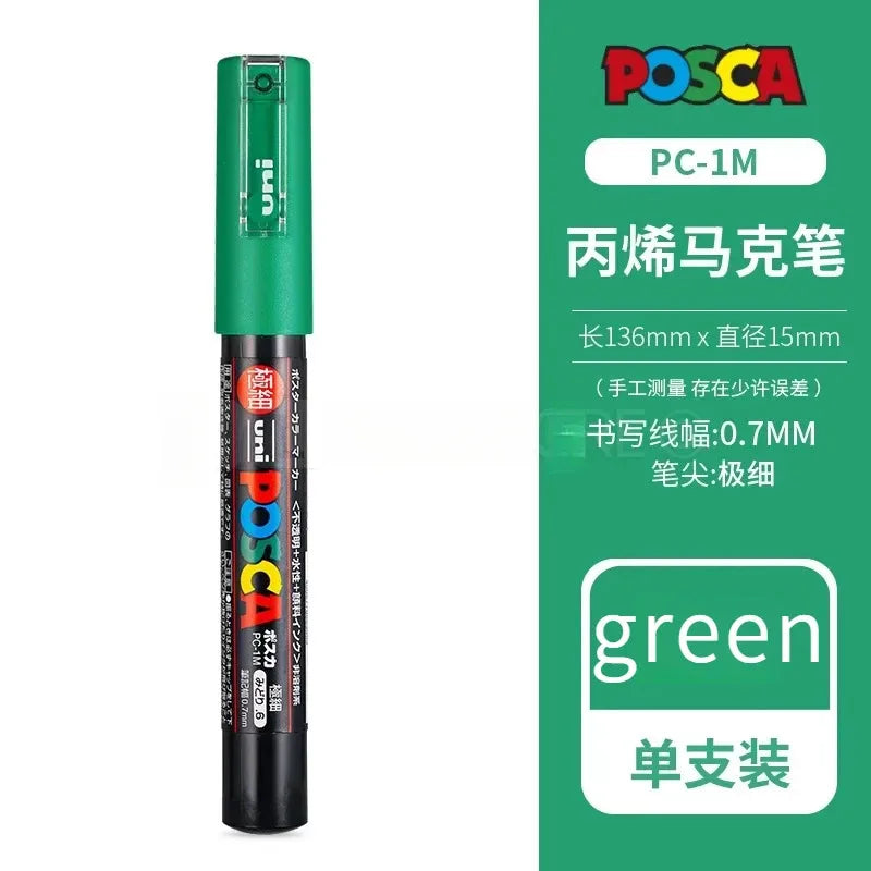 Uni Poscas Markers Single Packaged