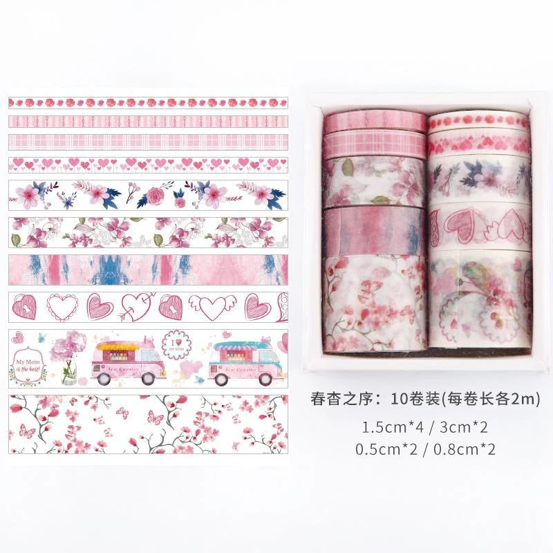 Washi Tapes Kawaii Material