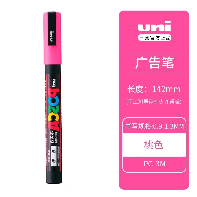 Uni Poscas Markers Single Packaged