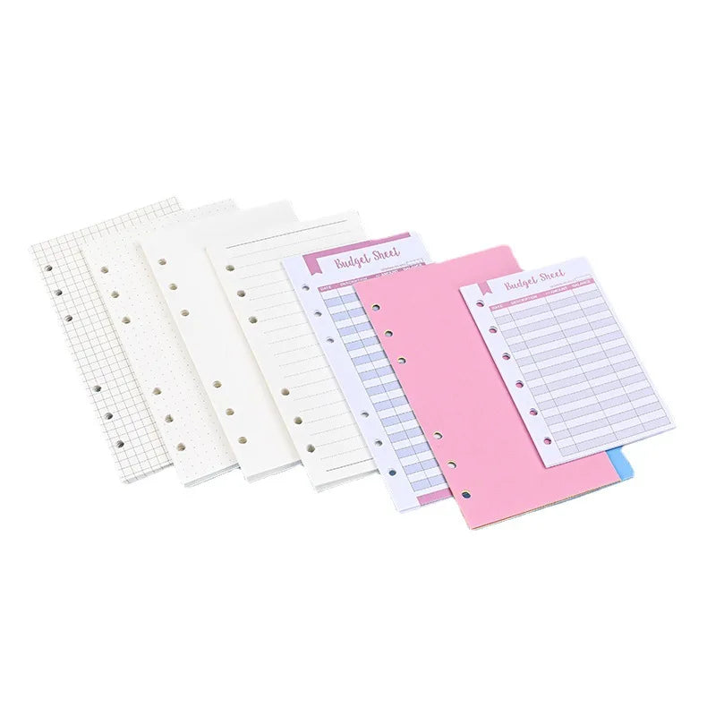 A6 A5 Loose Leaf Notebook Refill