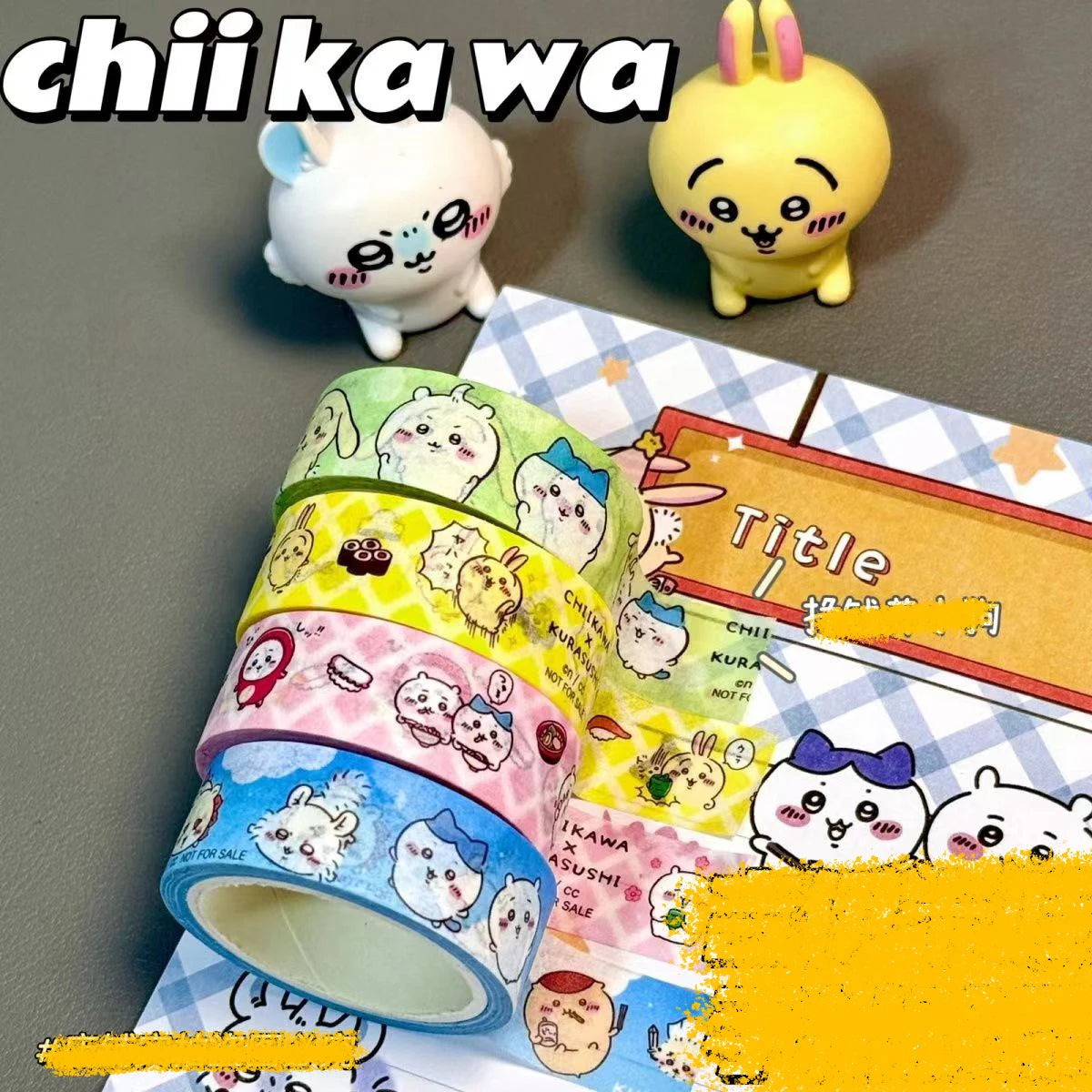 Chikawas Cute Washi Tape Japanese Style