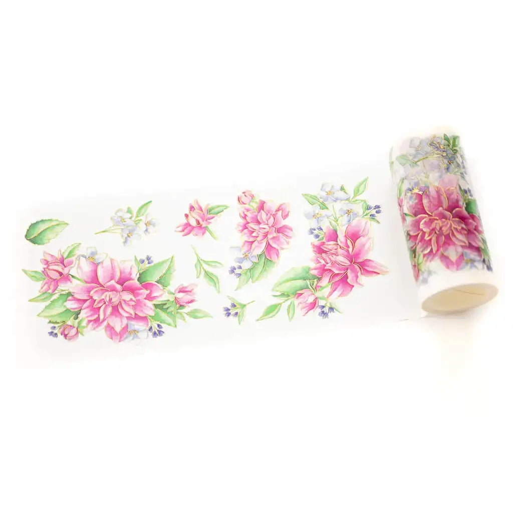 Washi Tape with Flowers