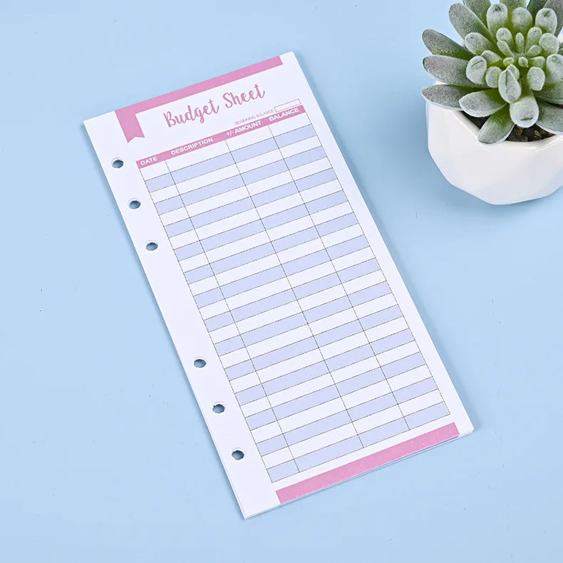 A6 A5 Loose Leaf Notebook Refill