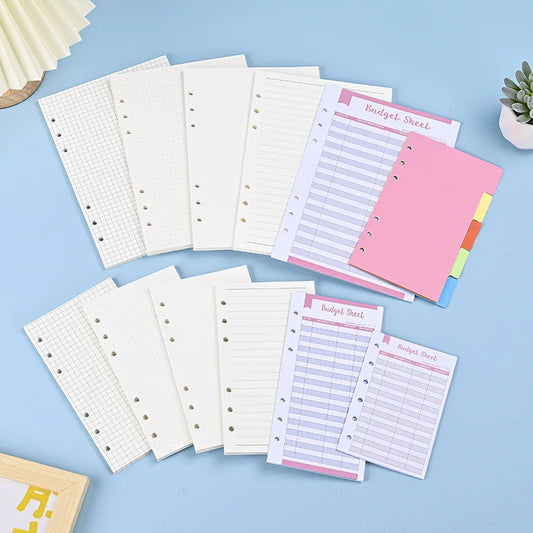 A6 A5 Loose Leaf Notebook Refill