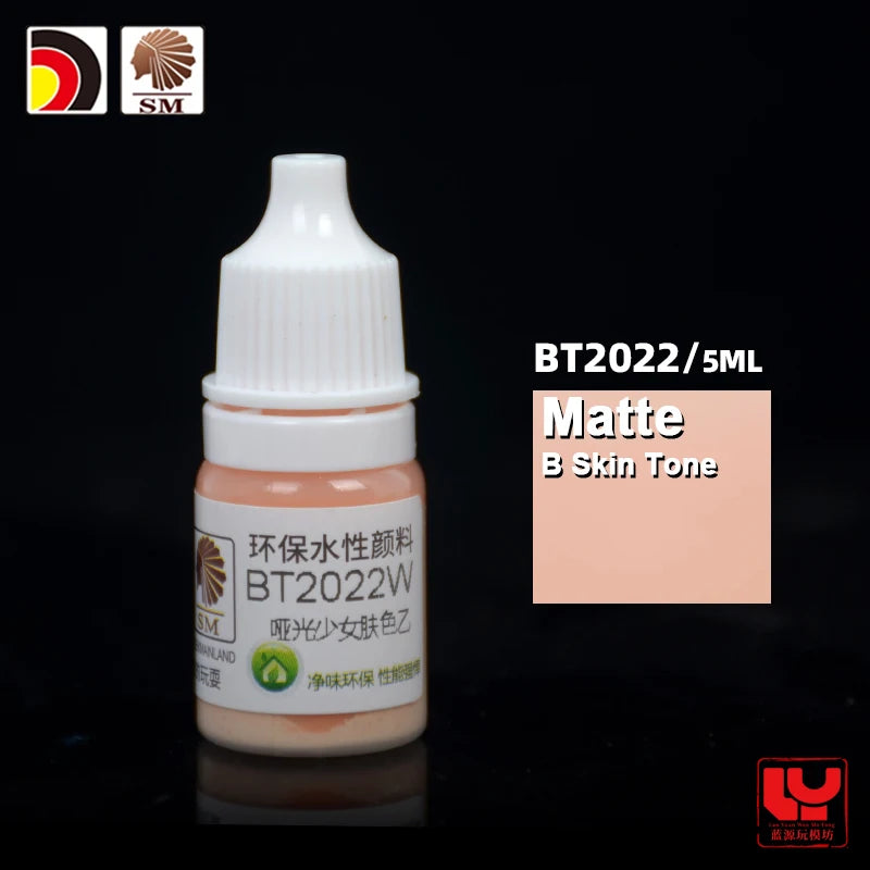 18-Color SM Water-Based Paint Matte Series