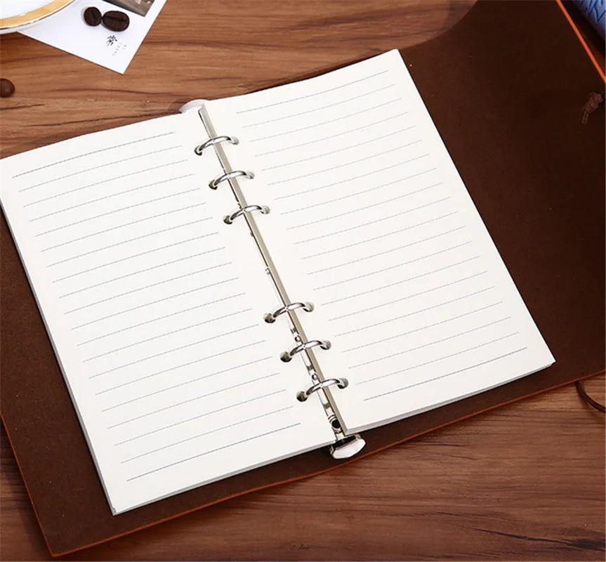 45 Sheets A5 A6 A7 Loose Leaf Notebook Refill Grid