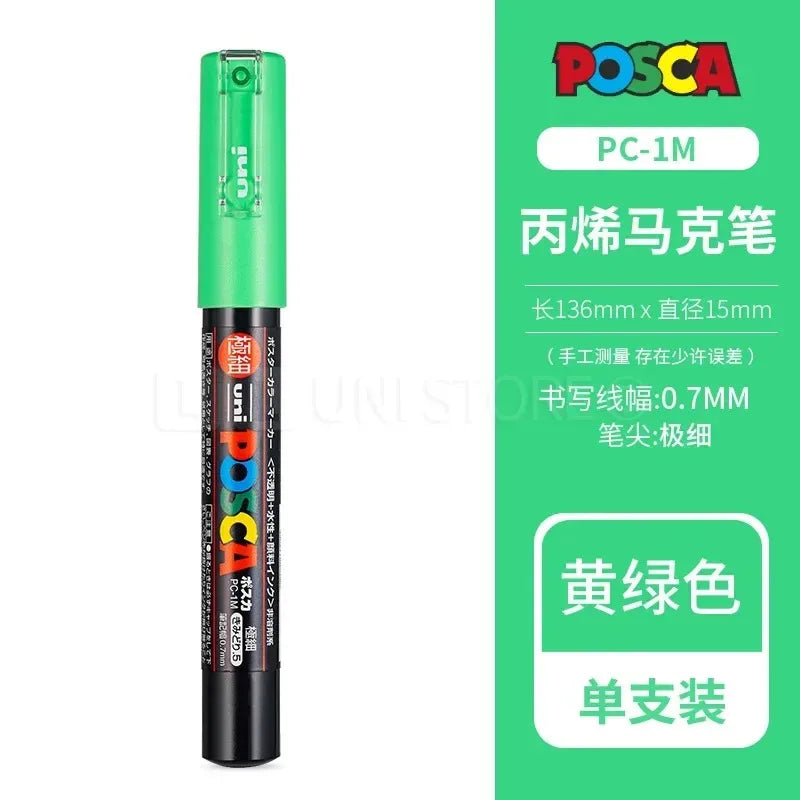 Uni Poscas Markers Single Packaged