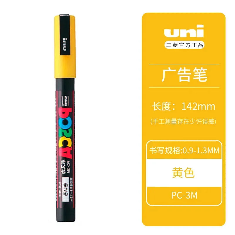Uni Poscas Markers Single Packaged