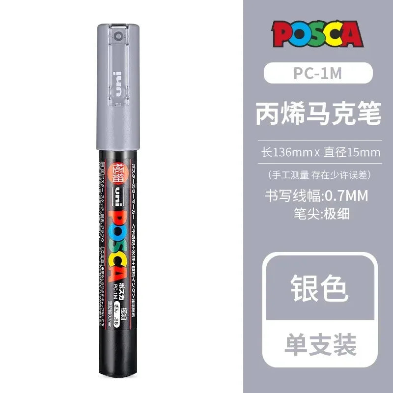 Uni Poscas Markers Single Packaged