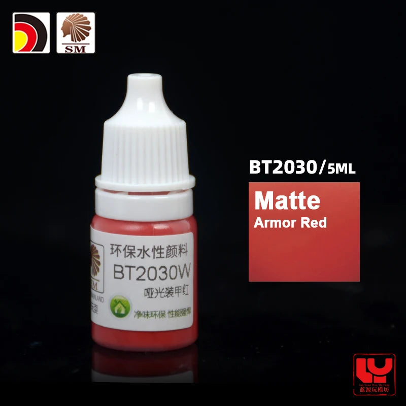 18-Color SM Water-Based Paint Matte Series