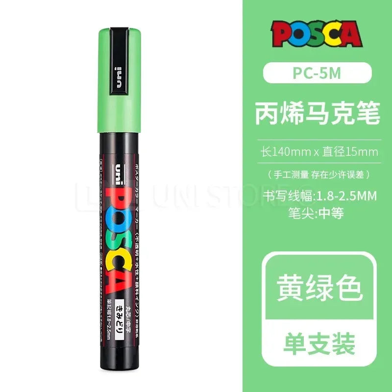 Uni Poscas Markers Single Packaged