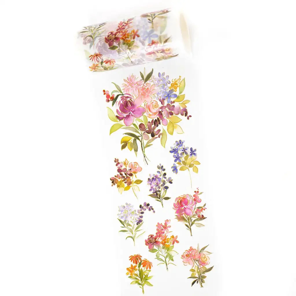 Washi Tape with Flowers