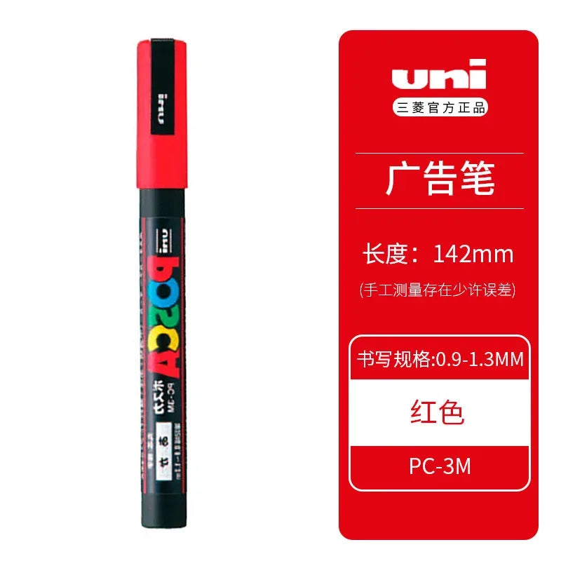 Uni Poscas Markers Single Packaged
