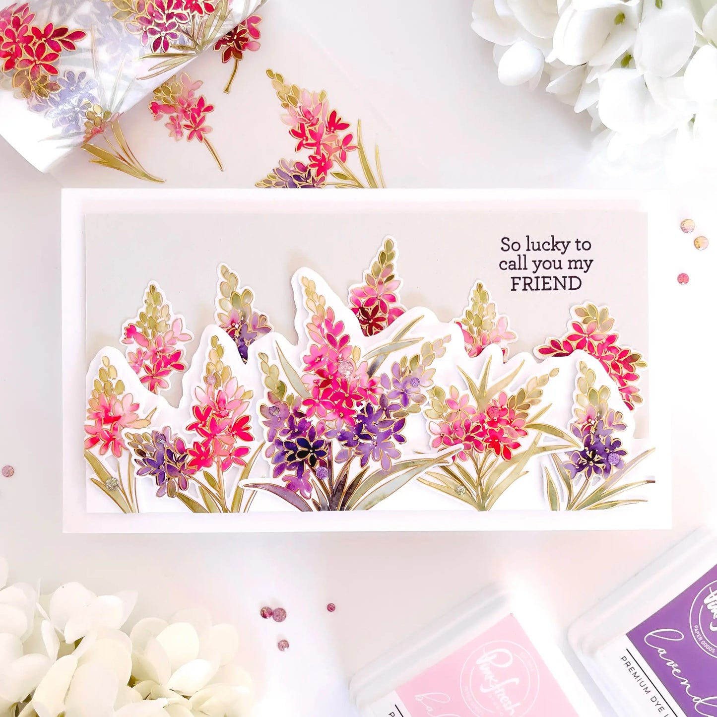 Washi Tape with Flowers