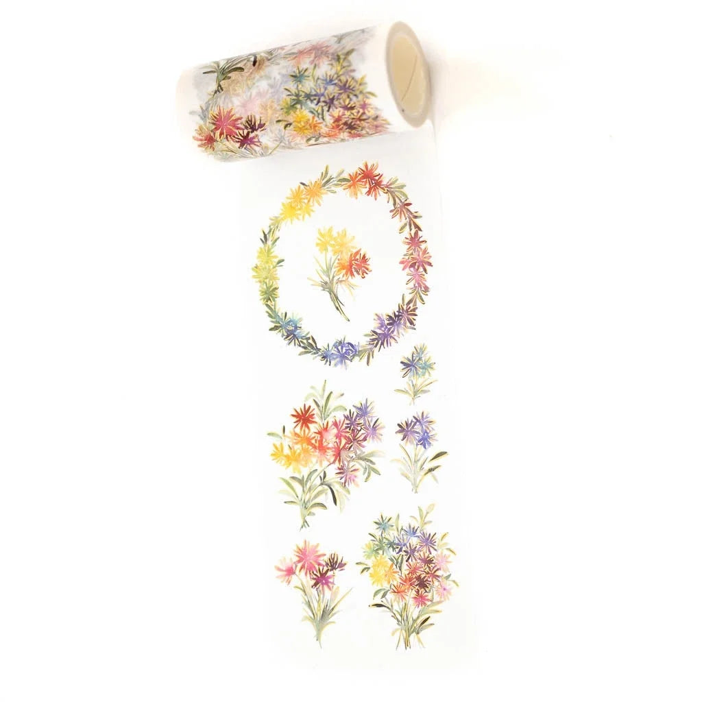 Washi Tape with Flowers
