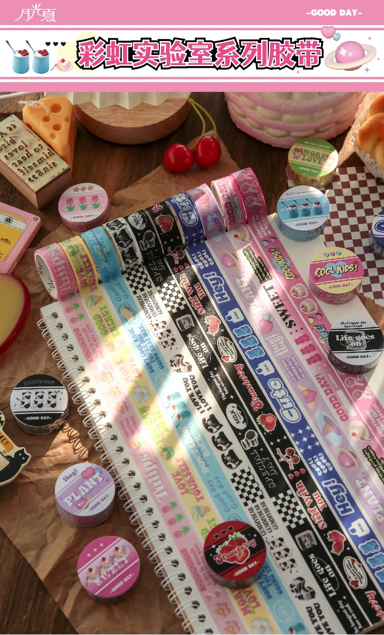 Words Washi Tape Korean Stationery