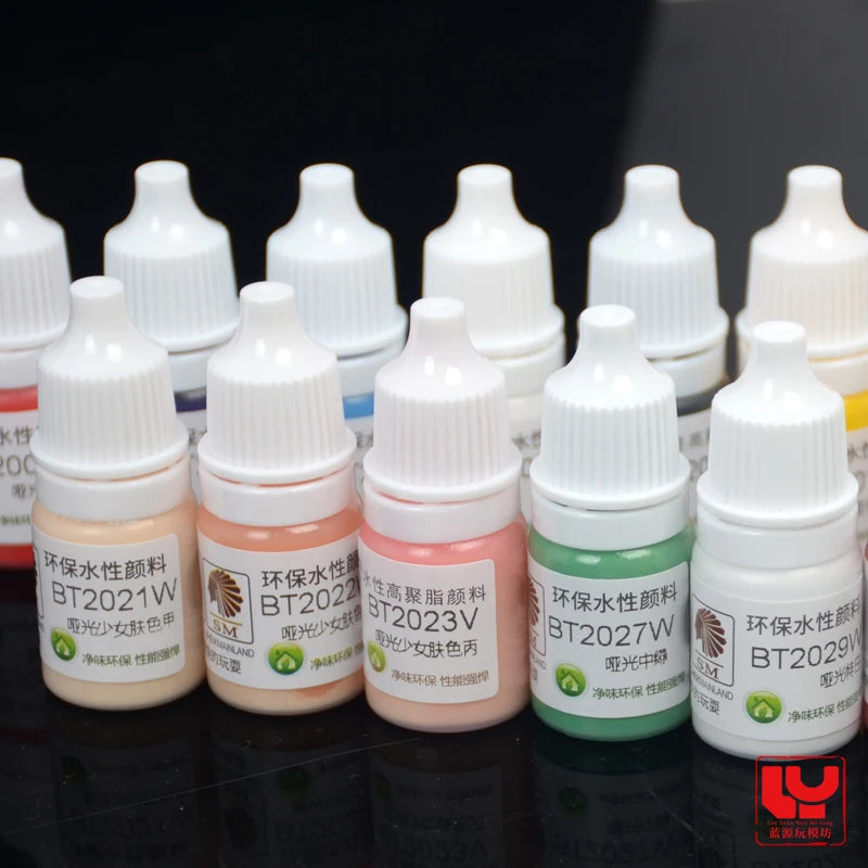18-Color SM Water-Based Paint Matte Series