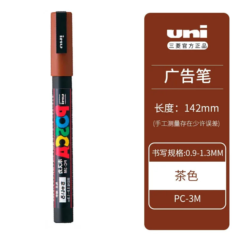 Uni Poscas Markers Single Packaged