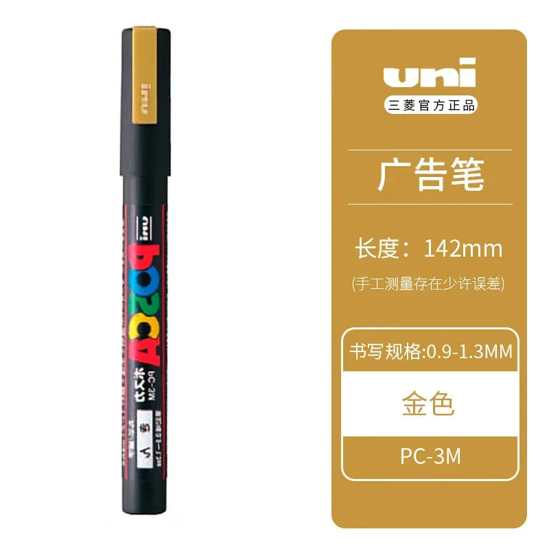 Uni Poscas Markers Single Packaged