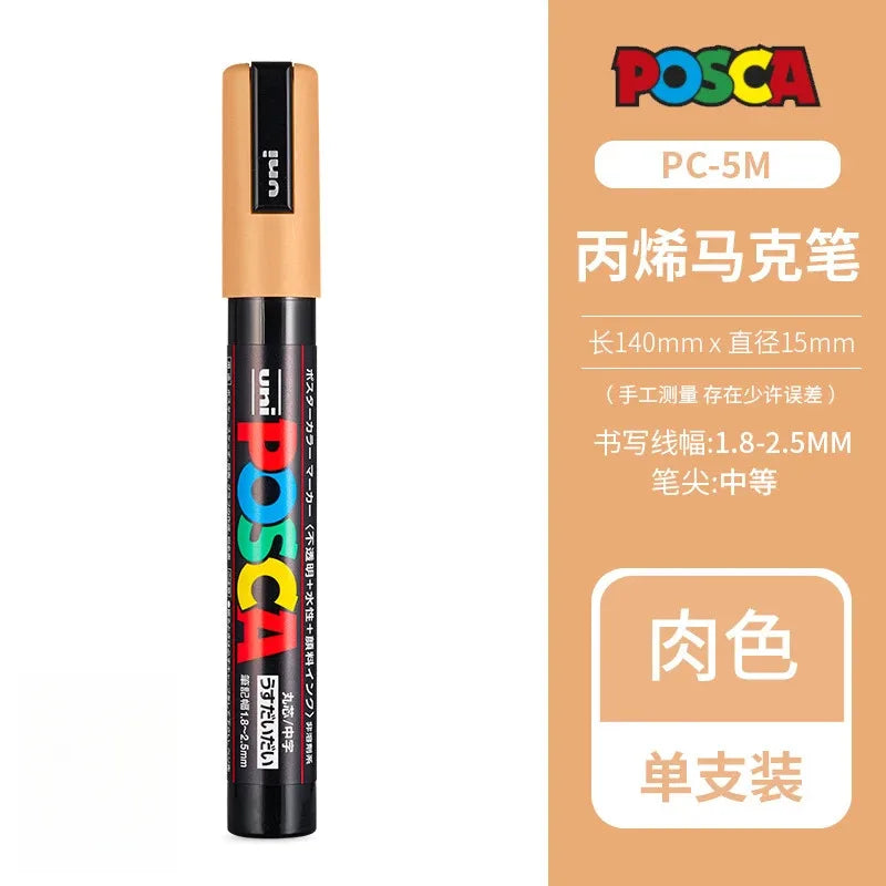 Uni Poscas Markers Single Packaged