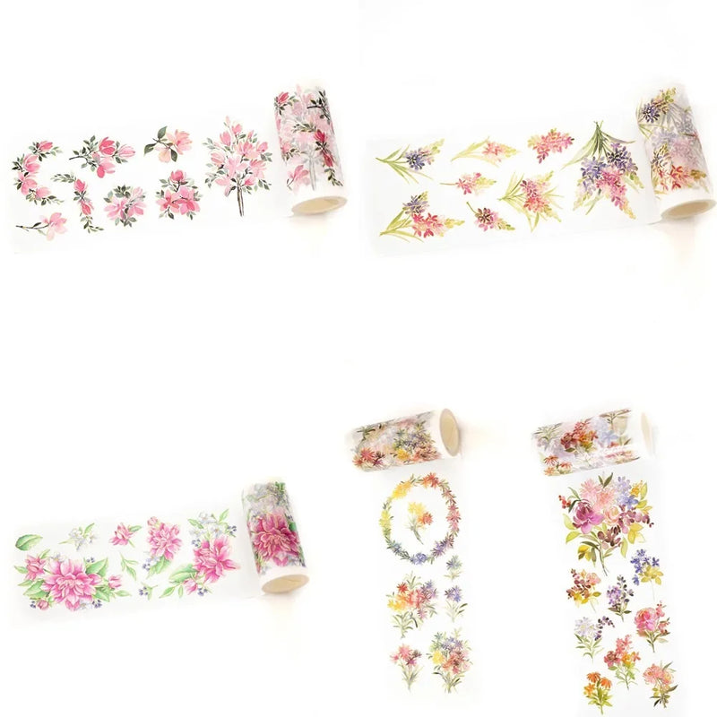 Washi Tape with Flowers