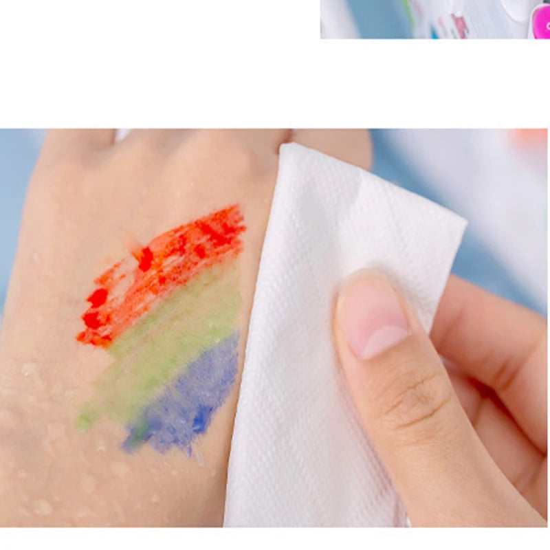 Water-based Marker Pens Are Washable and Have Bright Colors They Are Stationery for Learning Drawing and Marking