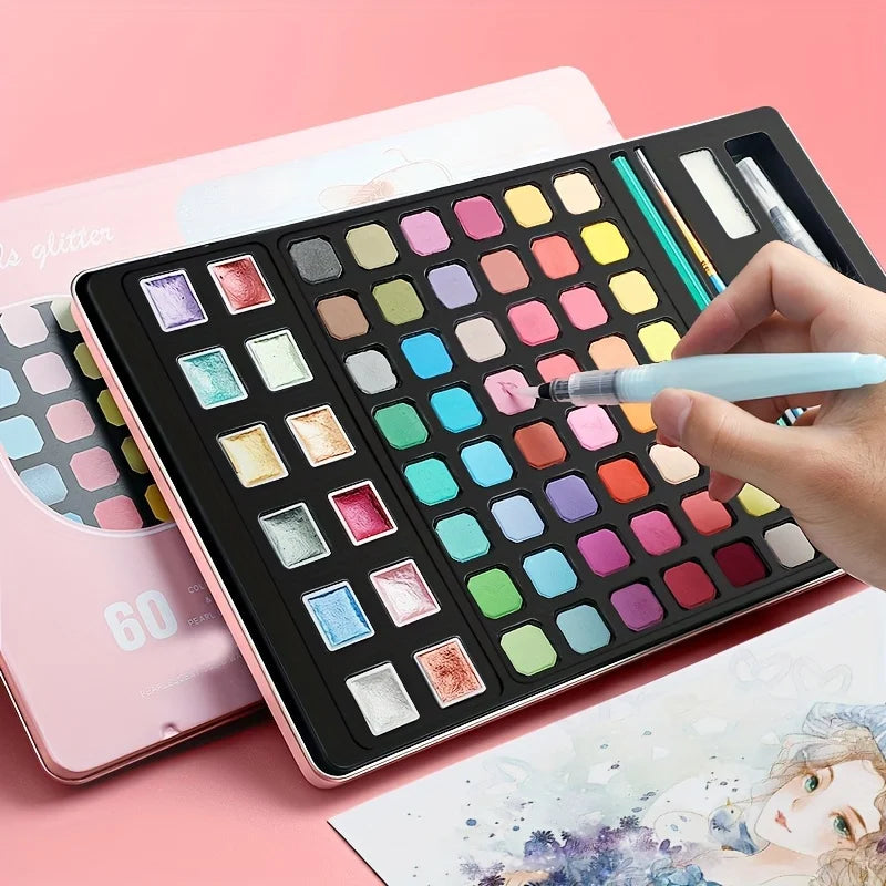 Watercolor Painting Set Portable