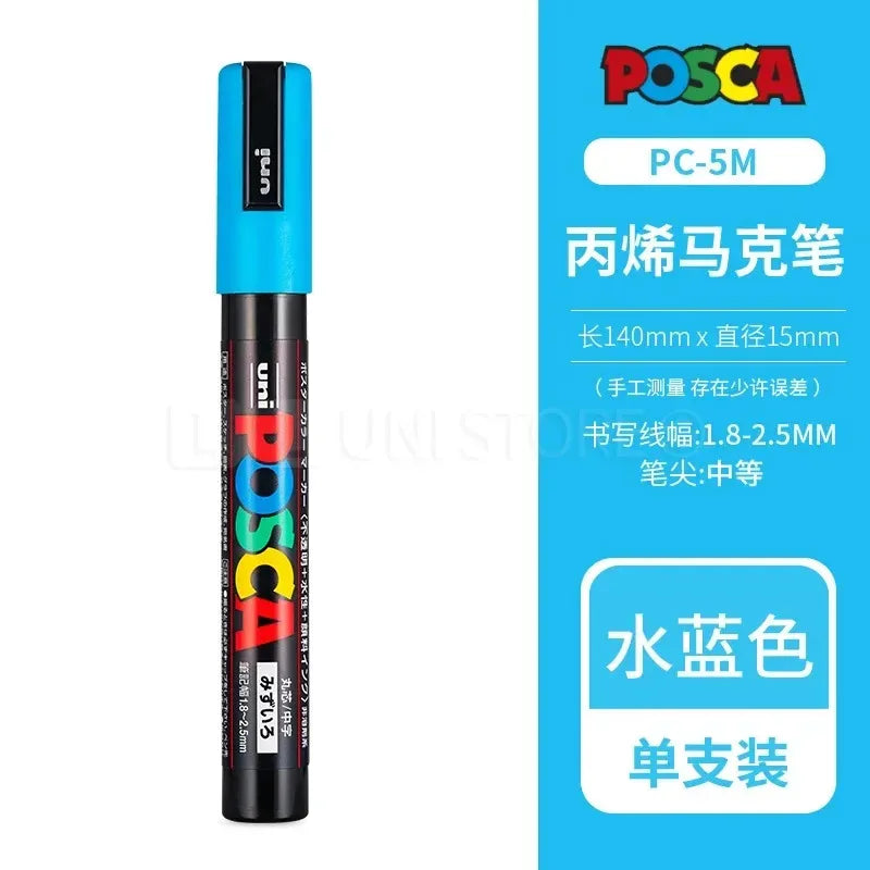 Uni Poscas Markers Single Packaged