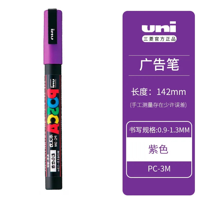 Uni Poscas Markers Single Packaged